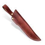 Pochwa skórzana BPS Knives na nóż SH06 Brązowa uniwersalna - obrazek 3