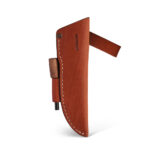 Pochwa skórzana BPS Knives na nóż SH06 Brązowa uniwersalna z krzesiwem