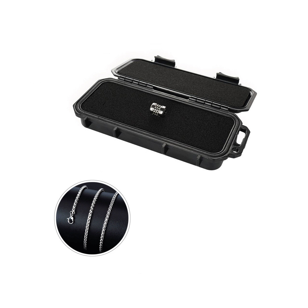 Rovy Von Ti Walker Titanum EDC Bead_06 Tytanowy koralik RovyVon Ti Walker w Zestawie z Organizerem EDC i Łańcuszkiem - obrazek 1