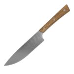 Nóż Kuchenny BPS Knives Rosemary Stal Nierdzewna 5Cr14MoV Drewna Orzech Brązowa Pochwa Skórzana