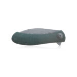 Nóż Składany Trollsky Knives Mandu XL Liner Lock Dark Bead Blast D2 Green Micarta - obrazek 6