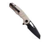 Nóż Składany Petrified Fish Trilobite PFE17 KDW PVD Stonewashed 14C28N Khaki G10 - obrazek 2