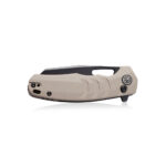 Nóż Składany Petrified Fish Trilobite PFE17 KDW PVD Stonewashed 14C28N Khaki G10 - obrazek 3