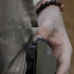 Nóż Petrified Fish EEL PFH01 GRW Stonewashed 9CR18MOV Green G10 Handle Green G10 Sheath - obrazek 7