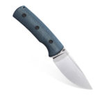 Noż terenowy Petrified Fish Beluga PF-P01F BMS Blue Micarta - obrazek 4