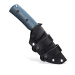 Noż terenowy Petrified Fish Beluga PF-P01F BMS Blue Micarta - obrazek 2