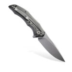 Nóż składany Petrified Fish Hairtail PEP10CW Liner Lock Stonewashed K110 Carbon Fiber - obrazek 3