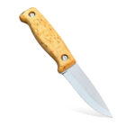 Nóż Arctic Legend Hiker's Knife Full Tang Stal Nierdzewna Brzoza Karelska Skórzana Pochwa - obrazek 4