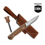 Nóż Bushcraftowy BPS Knives Bushmate 2.0 by DBK ze Skórzaną Pochwą i Krzesiwem - obrazek 2