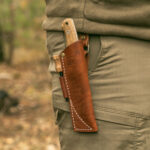 Nóż Bushcraftowy BPS Knives Bushmate 2.0 by DBK ze Skórzaną Pochwą i Krzesiwem - obrazek 7