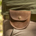 Uchwyt Na Trójnóg Kempingowy/ Bushcraftowy BPS Knives Camping Tripod Board z Łańcuchem i Skórzanym Etui - obrazek 4