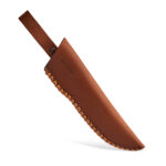 Pochwa Skórzana BPS Knives na Nóż SHHM Brązowa Uniwersalna - obrazek 2