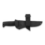 Nóż Peltonen Knives M07 Ranger Puukko Sissipuukko FJP257 Stal N690 PTFE Czarna Rękojeść TPE Czarna Pochwa Kompozytowa - obrazek 3