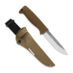 Nóż Peltonen Knives M07 Ranger Puukko Sissipuukko FJP258 Stal N690 PTFE Rękojeść Coyote TPE Pochwa Kompozytowa Coyote - obrazek 2