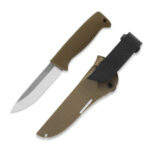 Nóż Peltonen Knives M07 Ranger Puukko Sissipuukko FJP258 Stal N690 PTFE Rękojeść Coyote TPE Pochwa Kompozytowa Coyote