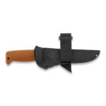 Nóż Peltonen Knives M07 Ranger Puukko Sissipuukko FJP260 Stal N690 PTFE Pomarańczowa Rękojeść TPE Czarna Pochwa Kompozytowa - obrazek 3