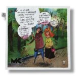 MK Knives & Tools Chusteczka EDC "New Knife / Scratches" by Mr. Mruk