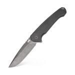 Nóż Składany MK Knives & Tools Ingeni Full Black| PVD Stonewashed CPM-S90V PVD Stonewashed Titanium Flipper Frame Lock