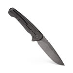 Nóż Składany MK Knives & Tools Ingeni Full Black| PVD Stonewashed CPM-S90V PVD Stonewashed Titanium Flipper Frame Lock - obrazek 3