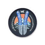 Naszywka MK Knives & Tools 'adVENNtures!' | Haftowana