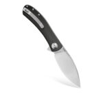 Nóż Składany Trollsky Knives Mandu EVO MTE002 Liner Lock Satin 14C28N Black G10 - obrazek 4