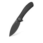 Nóż Składany Trollsky Knives Mandu EVO MTE003 Liner Lock Black Stonewashed 14C28N Black G10 - obrazek 3