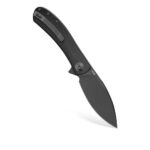 Nóż Składany Trollsky Knives Mandu EVO MTE003 Liner Lock Black Stonewashed 14C28N Black G10 - obrazek 4