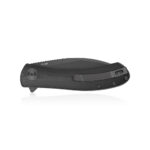 Nóż Składany Trollsky Knives Mandu EVO MTE003 Liner Lock Black Stonewashed 14C28N Black G10 - obrazek 2