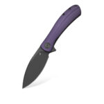 Nóż Składany Trollsky Knives Mandu EVO MTE014 Liner Lock Black Stonewashed MagnaCut Purple G10 - obrazek 2